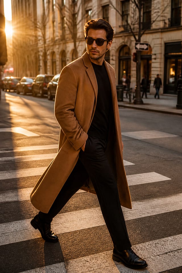 Camel coat