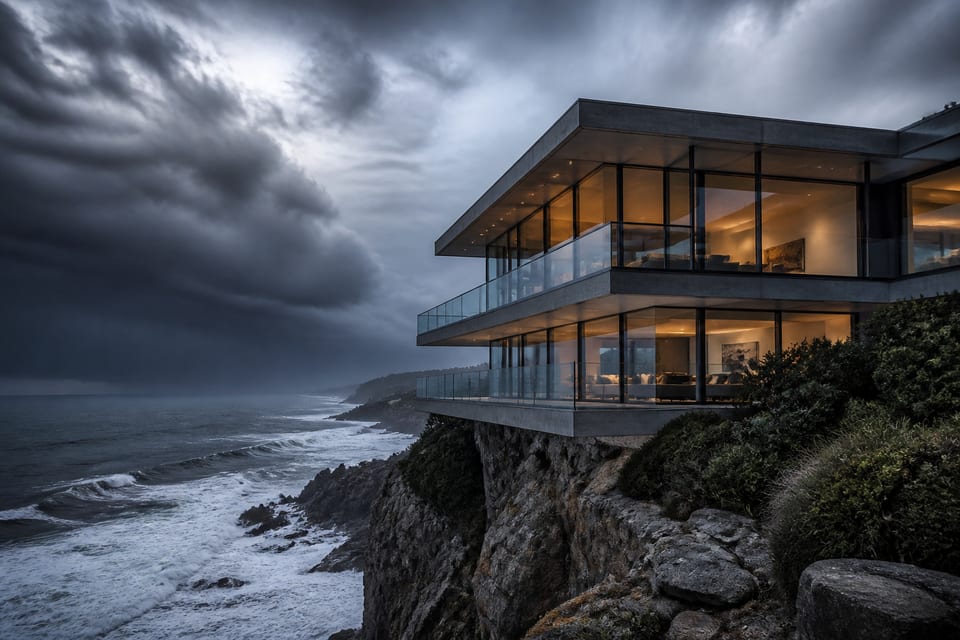 Cliff house
