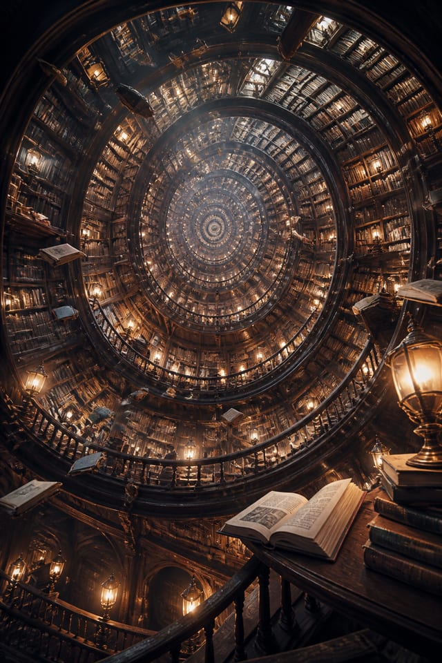 Spiral library