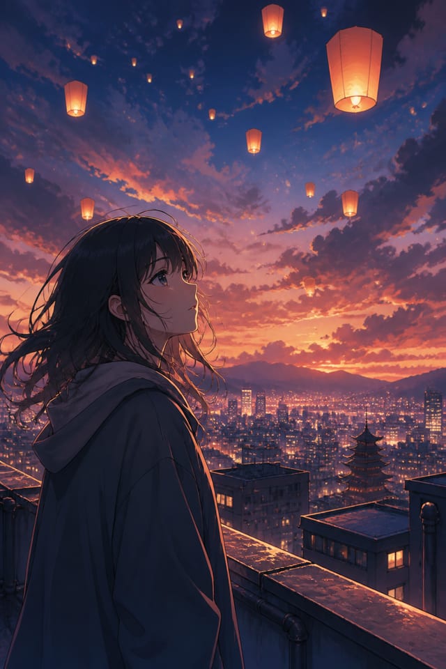 Lantern rooftop
